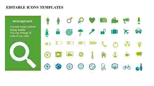 icons for powerpoint slides-editable -icons